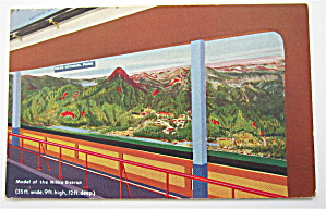 Model Of The Nikko District, 1933 Chicago Expo Postcard