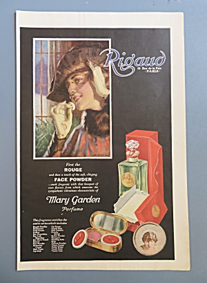 1920 Mary Garden Perfume With Lovely Woman