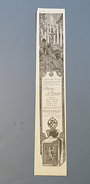 1920 Roger & Gallet With Fleurs D' Amour