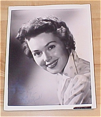 Barbara Rush Autograph Photo, Autographed Photo