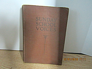 Vintage Hymn Book Sunday School Voices