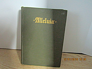 Vintage Hymn Book Alleluia