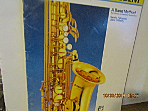 Music Book Yamaha Band Student Alto Saxophone Book 1