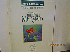 Music Book The Little Mermaid For Alto-sax