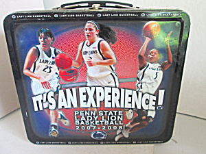 Metal Penn State Lady Lion Basketball Lunchbox