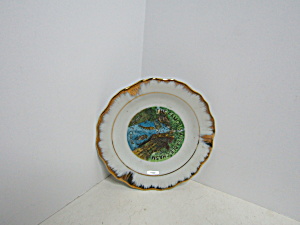 Vintage The Famous Ausable Chasm Small Ashtray