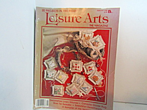 Vintage Leisure Arts The Magazine February 1989