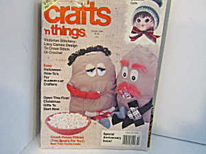 Vintage Magazine Crafts-n-things Oct. 1989
