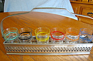 Vintage Shot Glass Set