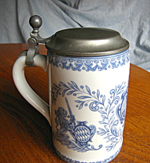 Hand Painted Porcelain Stein