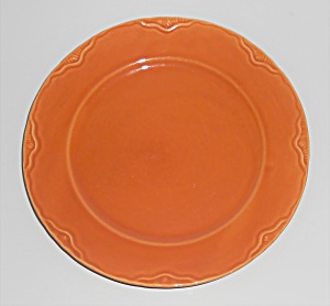 Coors Pottery Golden Rainbow Orange Desert Plate Very R