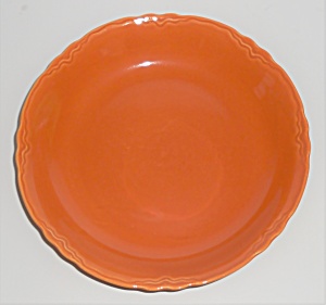 Coors Pottery Golden Rainbow Orange Coupe Soup Bowl