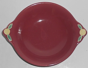 Coors Pottery Rosebud Red Cereal/oatmeal Bowl