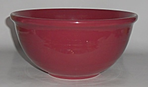 Coors Pottery Rosebud Red 9.25'' Mixing Bowl Robert Sch