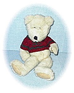 Boyds Sweater Clad Pellet Filled Teddy Bear