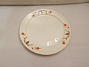 Hall Autumn Leaf Jewel T Luncheon Plate