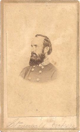 Cdv, General Thomas J. Jackson