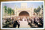 This original postcard is in good condition with slight wear. This vintage postcard features "The Bandstand, White City, Chicago" and the reverse side is unused. This postcard measure approx...