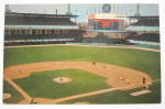 This vintage postcard is in very good condition. It features the White Sox Park, Chicago, Illinois. This postcard measures approximately 5 1/2 x 3 1/2. The reverse side is unused. 