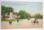 This vintage postcard is in good condition. It features Humboldt Park, A Von Humboldt Monument, Chicago, Illinois (One of the West Side Parks, Area 206 Acres). This postcard measures approximately 5 1...