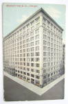 This vintage postcard is in very good condition. It features Marshall Field & Company, Chicago. This postcard measures approximately 3 1/2 x 5 1/2. The reverse side is unused.