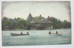 This vintage postcard is in very good condition. It features Boat House and Refactory, Garfield Park, Chicago. This postcard measures approximately 5 1/2 x 3 1/2. The reverse side is unused.