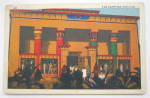This vintage postcard is in good-very good condition. It features the Egyptian Pavilion. This postcard measures approximately 5 1/2 x 3 1/2. The reverse side is used.
