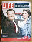 This November 17, 1958 Vintage Life Magazine cover shows a picture of The Rockefellers. This Life Magazine contains the following articles: A Sacked Reaction To The Size Of The Democratic Landslide, J...