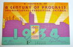 This original Admission Ticket is from the 1934 Century Of Progress Exposition (Chicago World's Fair) which was held in Chicago. It is in very good condition. This ticket measures approx. 3 1/4" ...