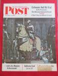 This is a Vintage November 3, 1962 Saturday Evening Post Magazine Cover (Only) By Norman Rockwell. This Post Cover is in very good condition and is suitable for framing. This Post Cover measures appro...
