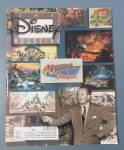 This Vintage Summer 1995 The Disney Magazine is in excellent condition. This magazine measures approx. 8 1/2 x 10 3/4 and is suitable for framing. The magazine's front cover features 40 Years Of Adven...