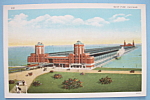 This original postcard is from the 1933 Century Of Progress (Chicago World's Fair) which was held in Chicago. It is in excellent condition and the front features "Navy Pier, Chicago". The re...