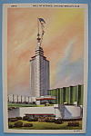 This original postcard is from the 1933 Century Of Progress (Chicago World's Fair) which was held in Chicago. It is in good condition and the front features "Hall of Science, Chicago World's Fair...