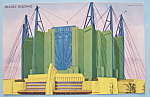 This original postcard is from the 1933 Century Of Progress (Chicago World's Fair) which was held in Chicago. It is in excellent condition and the front features the "Travel Building". The r...
