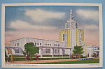 This original postcard is from the 1933 Century Of Progress (Chicago World's Fair) which was held in Chicago. It is in excellent condition and the front features the "Illinois Host Building"...