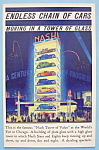 This original postcard is from the 1933 Century Of Progress (Chicago World's Fair) which was held in Chicago. It is in excellent condition and the front features the "Famous Nash Tower of Value a...
