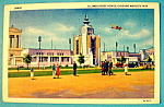 This original postcard is from the 1933 Century Of Progress (Chicago World's Fair) which was held in Chicago. It is in excellent condition and the front features the "Illinois Host House, Chicago...
