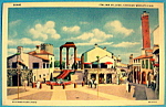 This original postcard is from the 1933 Century Of Progress (Chicago World's Fair) which was held in Chicago. It is in excellent condition and the front features the "Italian Village, Chicago Wor...