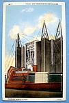 This original postcard is from the 1933 Century Of Progress (Chicago World's Fair) which was held in Chicago. It is in excellent condition and the front features the "Travel & Transportation Buil...