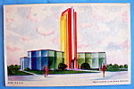 This original postcard is from the 1933 Century Of Progress (Chicago World's Fair) which was held in Chicago. It is in excellent condition and the front features the "Owens-Illinois Glass Block B...
