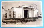 This original postcard is from the 1933 Century Of Progress (Chicago World's Fair) which was held in Chicago. It is in good condition but is yellowed and the front features the "The Christian Sci...
