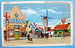 This original postcard is from the 1933 Century Of Progress (Chicago World's Fair) which was held in Chicago. It is in very good condition but is yellowed and the front features the "Dutch Villag...