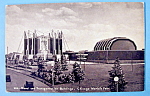This original postcard is from the 1933 Century Of Progress (Chicago World's Fair) which was held in Chicago. It is in excellent condition and the front features the "Travel and Transportation Bu...