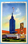 This original postcard is from the 1933 Century Of Progress (Chicago World's Fair) which was held in Chicago. It is in very good condition but has slightly worn corners and the front features the &quo...