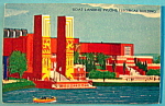 This original postcard is from the 1933 Century Of Progress (Chicago World's Fair) which was held in Chicago. It is in very good condition but has some slight wear and the front features the "Boa...