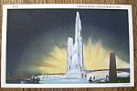 This original postcard is from the 1933 Century Of Progress (Chicago World's Fair) which was held in Chicago. It is in excellent condition and the front features the "Tower of Water". The re...