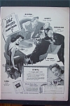 This fine vintage advertisement for a 1943 ad for Ethyl Corporation is in good condition. This magazine ad measures approx. 10 1/2 x 14. This advertisement is suitable for framing. This vintage ad dep...
