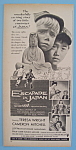 This fine vintage advertisement of a 1957 movie ad for Escapade In Japan is in very good condition but is yellowed and measures approx. 5 1/4" x 11" and is suitable for framing. This vintage...