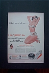 This fine vintage advertisement for a 1954 ad for Mennen Brushless Shave which is in very good condition and measures approx. 10 x 14. This ad is suitable for framing. This vintage magazine advertisem...