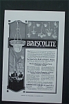 This fine vintage advertisement for a 1917 ad for Brascolite which is in very good condition and measures approx. 6 3/4 x 10. This ad is suitable for framing. This vintage magazine advertisement depic...